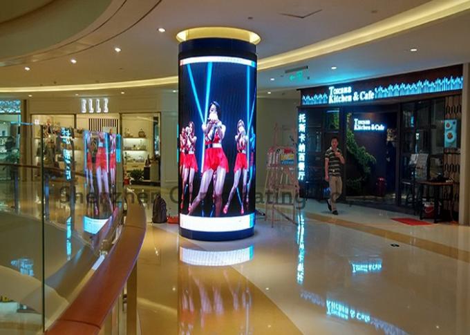 Good View Indoor P3 Custom LED Display Full color Curved Led Sign Module in Shopping Center