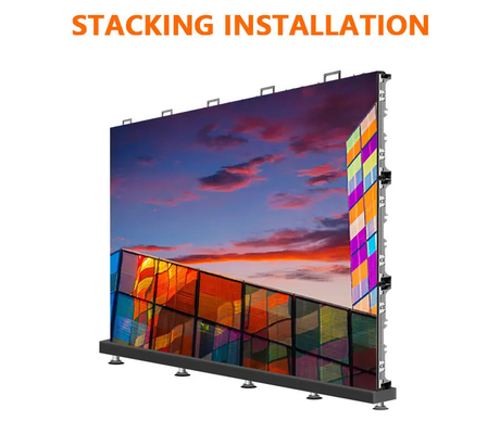 Full Color P3.9mm Outdoor LED Display Screen 500x500mm Die Casting Aluminum