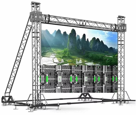 4mx3m P3.91mm DJ Booth LED Screen Panel For Stage Rental Activity