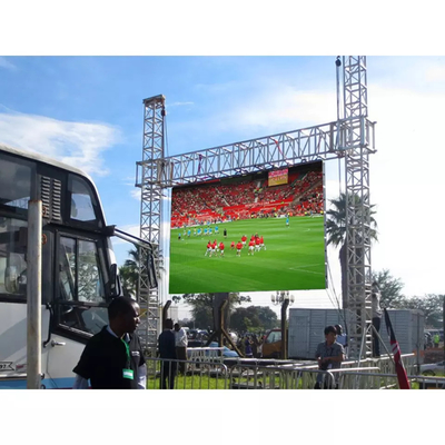 P3.9 Pixel Pitch Outdoor Movie Screen Rental IP65 For Stage Events