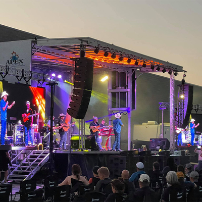 Outdoor Rental Full Color Led Display Screen Exterior Stage P3.91 P4.81 Rental