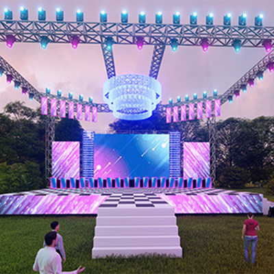 Outdoor Rental Full Color Led Display Screen Exterior Stage P3.91 P4.81 Rental