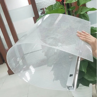 Flexible Soft Curved Indoor PCB Board Led Display Screen Transparent Wall Mounted
