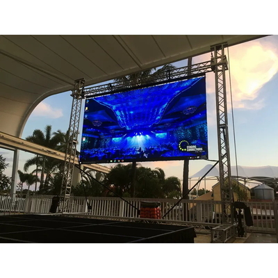 Indoor Outdoor LED Stage Backdrop Screen 500x500mm Seamless Splicing Rental LED Screen