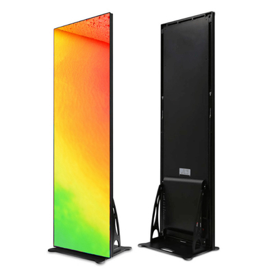 Indoor P1.8 P2.5mm LED Poster Screen For Shopping Mall Digital Advertising Display
