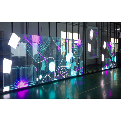 3D Mesh Stage Backdrop LED Curtain Screen P15 P16 Window Media Facade