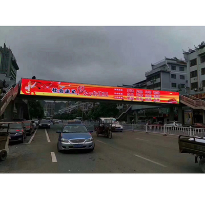 P5 P6 Outdoor Advertising LED Display Screen Tianqiao Corridor P8 Outdoor Two-Side LED Screen