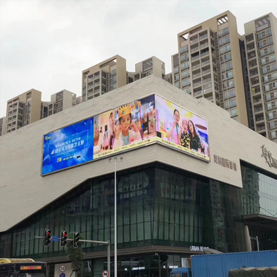 3d Outdoor Advertising Led Display Screen 32 Inch 90 Degree Right Angle P4 P5 P10