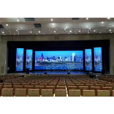2.97mm  3.91mm 4.81mm Church Led Video Wall Tiles Seamless Stage Slim Aluminum Cabinet