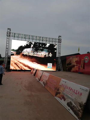 Large Full Color Outdoor Led Display Video Screens Stage 250x250mm