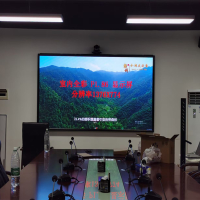 Shenzhen P1.86 Indoor 4K LED Video Wall Replacement LCD Splicing Screen Effect Display