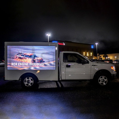 Mobile Led Screen Billboard Truck P6 1/8 Scan Outdoor Video Wall