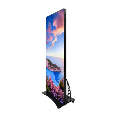 P2 Customized Led Display Viewing Distance 2m Custom Video Wall Vertical