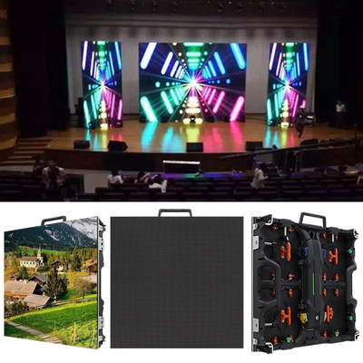 250*250mm Full Color SMD Led Display Screen Rental P2.9 P3.91 P4