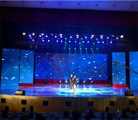 Big Concerts P3.9mm Outdoor Rental Led Display Wall For Live Show Advertising