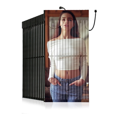 Outdoor Ultra Thin LED Mesh Display Full Color Curtain Screen High Refresh Rate