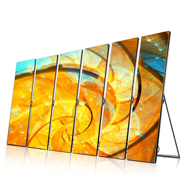 55 Inch Indoor Digital Signage And Display LED Screen Poster P2 Mobile Pantalla For Shopping Mall